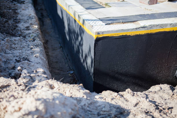Residential Waterproofing installation at a Excelsior, MN home by SJ Waterproofing Pros